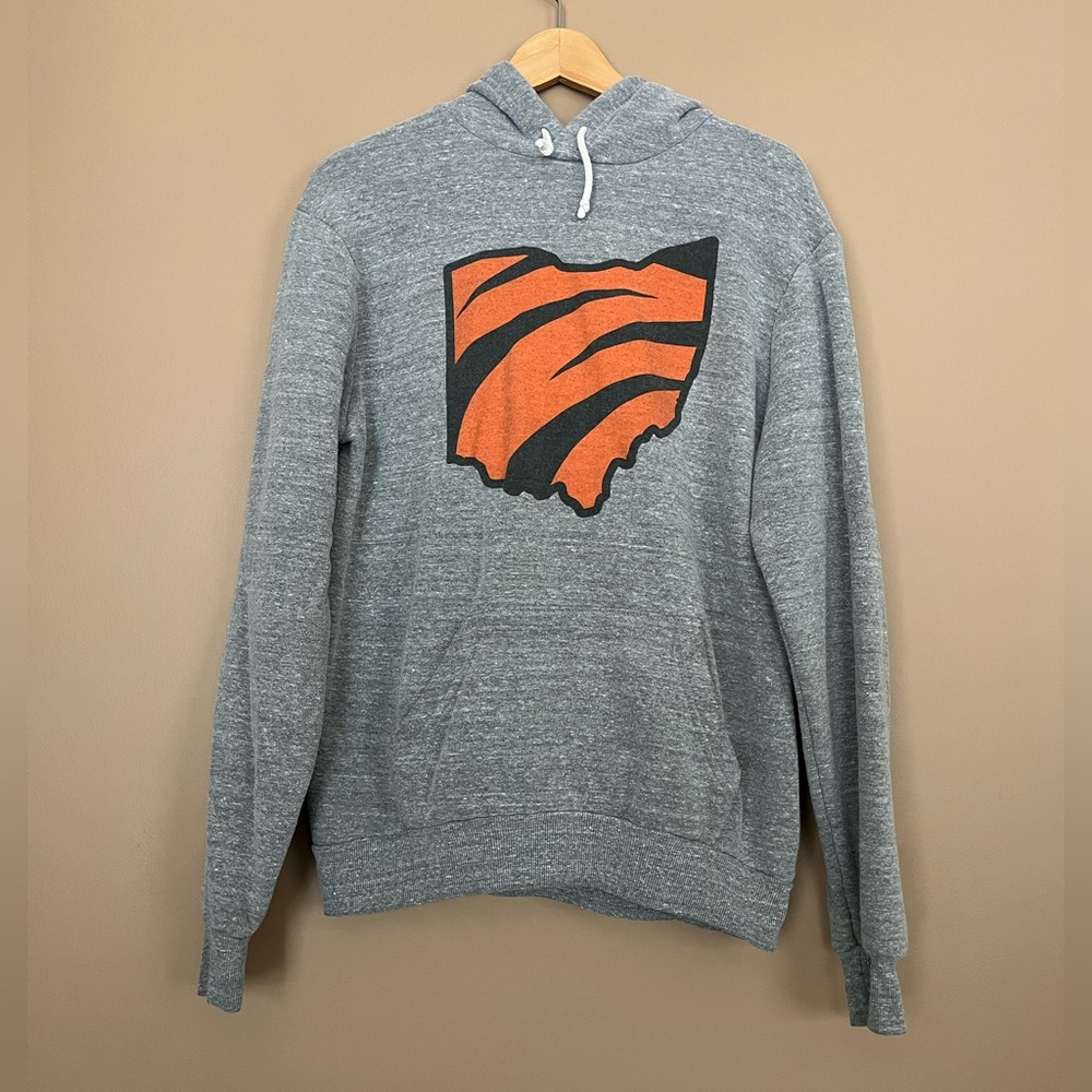 {Where I'm From} Cincinnati Bengals Unisex Hoodie Sweatshirt in Grey